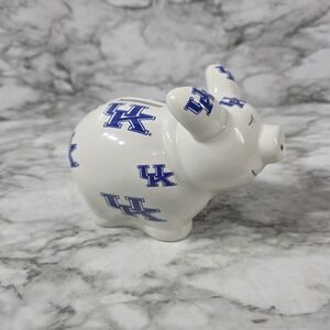 University Of Kentucky Wildcats Piggy Bank UK Logo All Over Ceramic w/ Stopper
